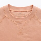 キッズ　ライトスウェットクルーネック五分袖Ｔシャツ