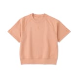 キッズ　ライトスウェットクルーネック五分袖Ｔシャツ