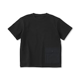 キッズ　見守りポケット付きクルーネック半袖Ｔシャツ