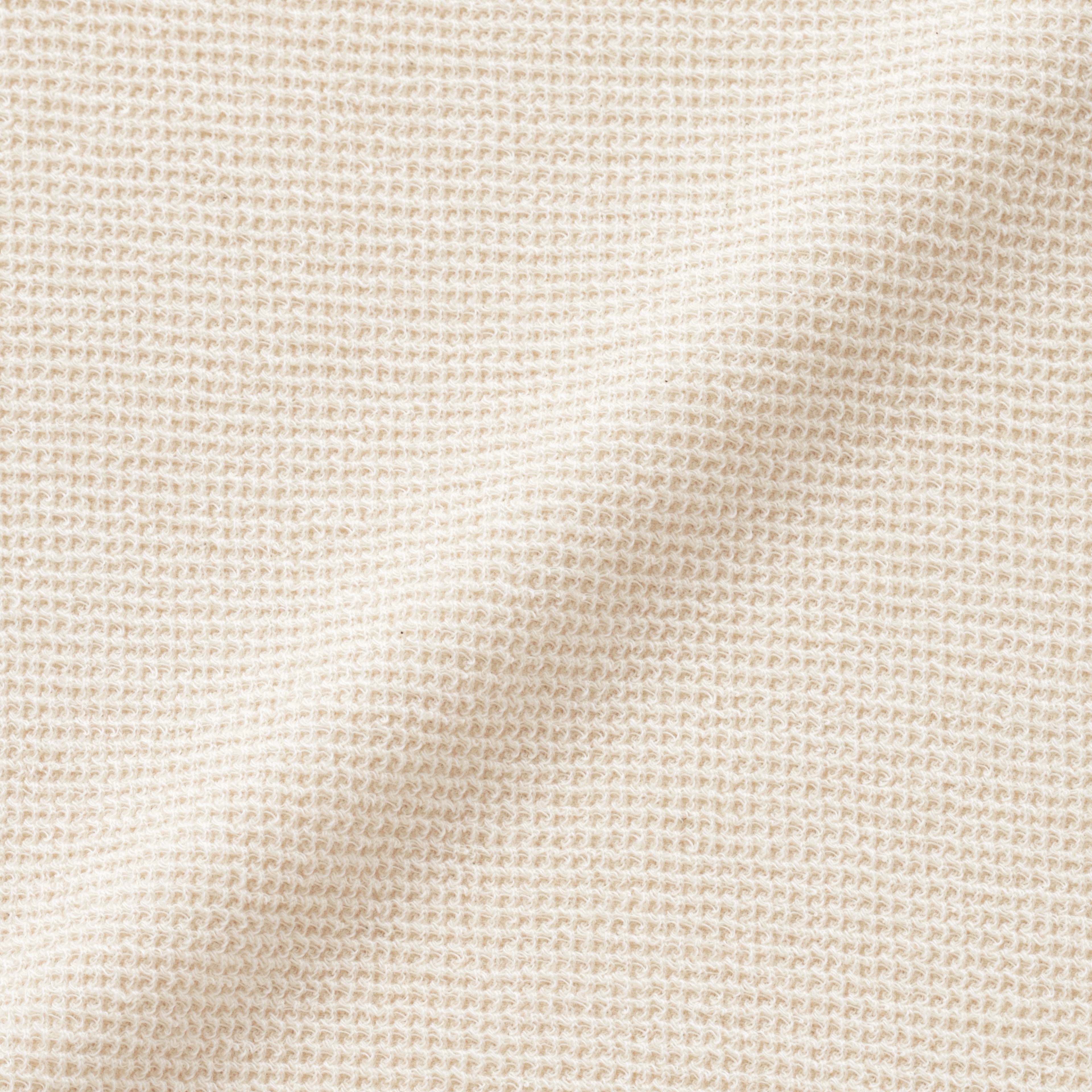 キッズ　ワッフル編みクルーネック半袖Ｔシャツ