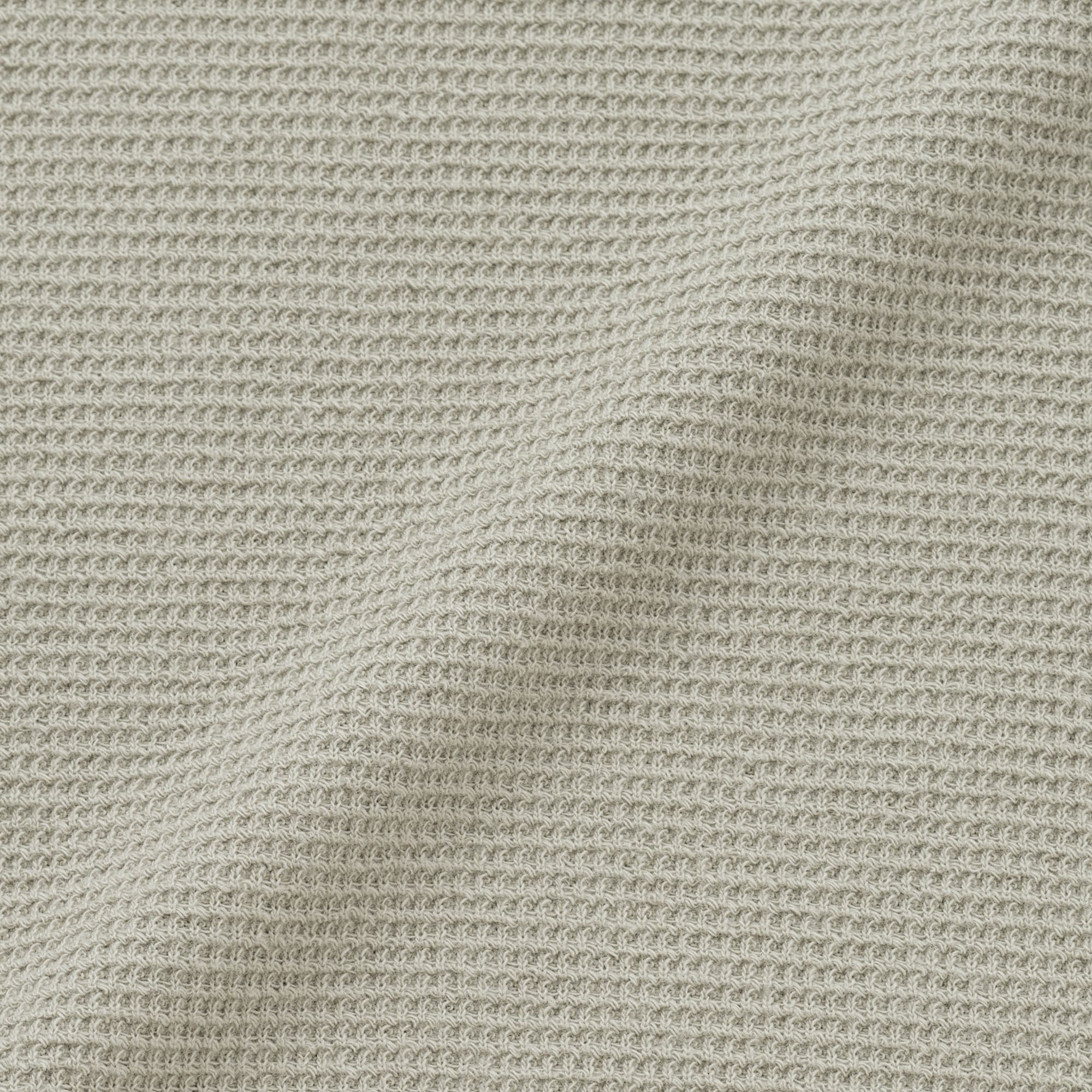 キッズ　ワッフル編みクルーネック半袖Ｔシャツ