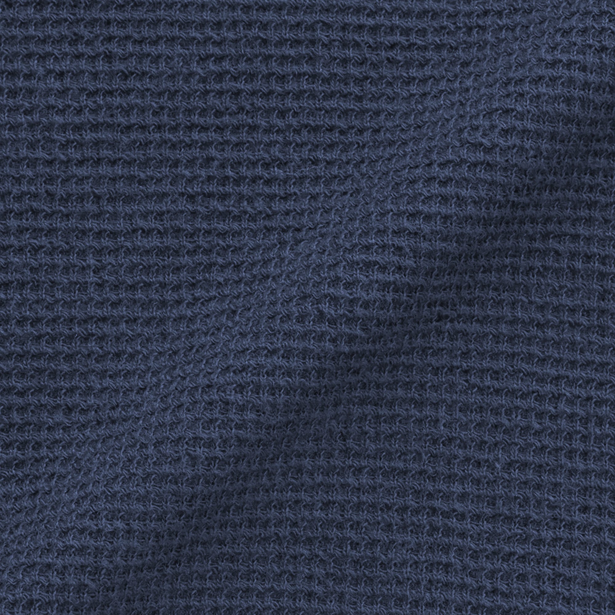 キッズ　ワッフル編みクルーネック半袖Ｔシャツ