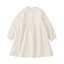 キッズ　二重ガーゼ長袖ワンピース