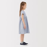 キッズ　涼感ＵＶカットクルーネック半袖ワンピース