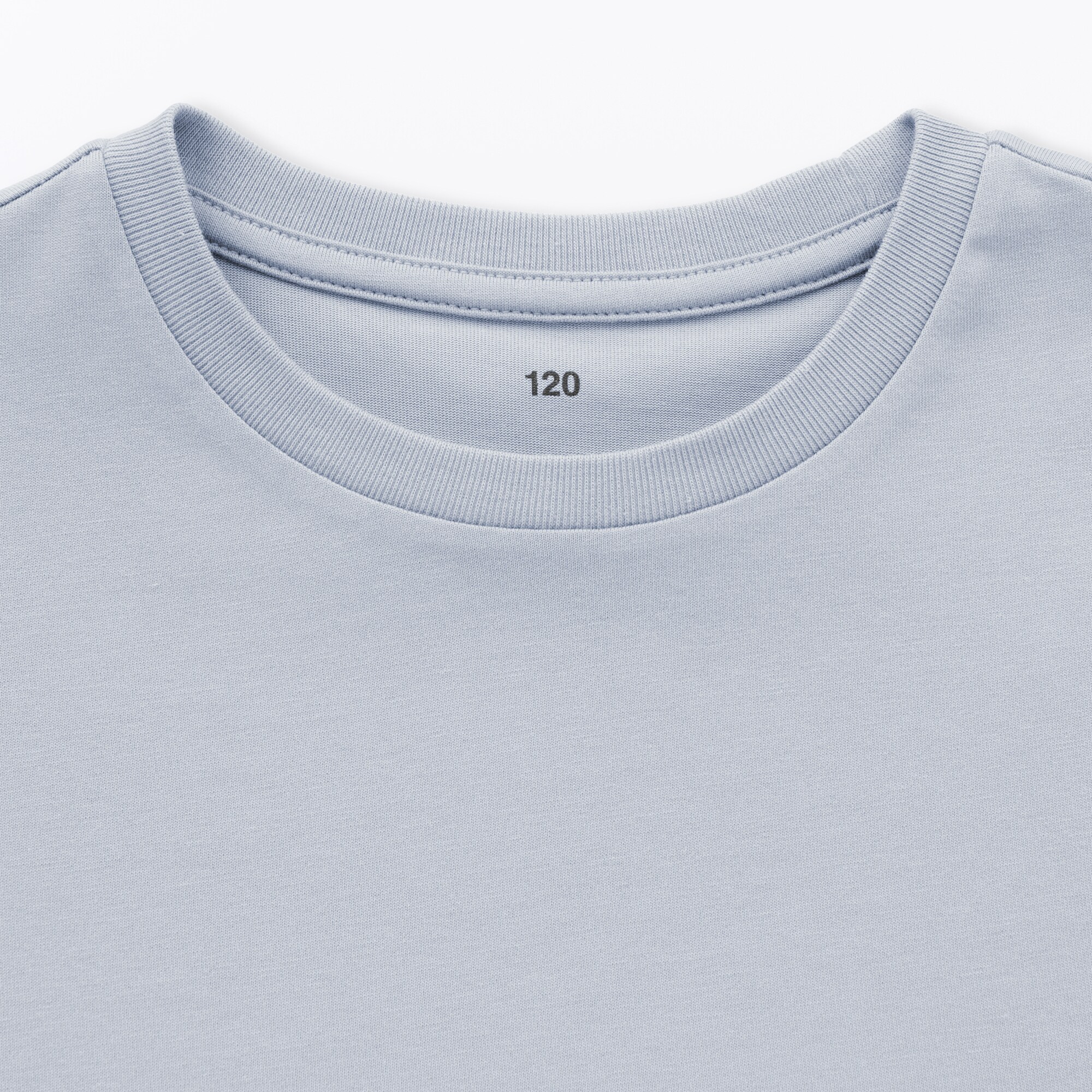 キッズ　涼感ＵＶカットクルーネック半袖ワンピース