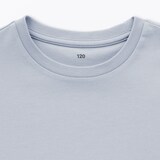 キッズ　涼感ＵＶカットクルーネック半袖ワンピース