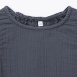 キッズ　楊柳ガーゼスリーブレスワンピース