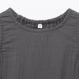 キッズ　楊柳ガーゼスリーブレスワンピース