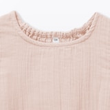 キッズ　楊柳ガーゼスリーブレスワンピース