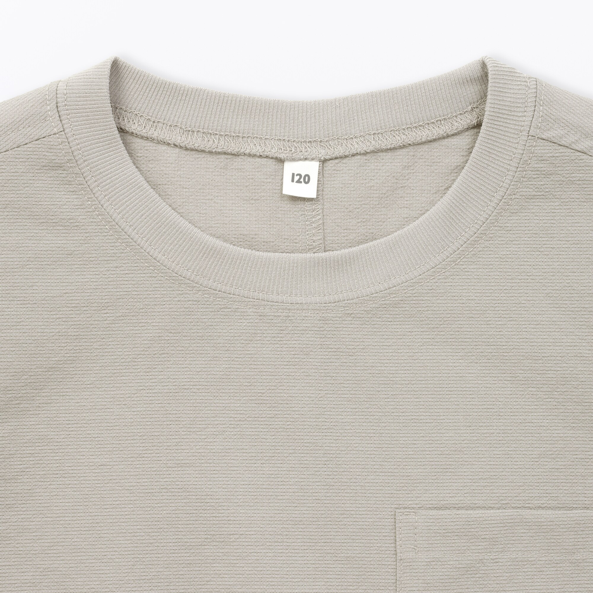 キッズ　風を通す布帛半袖Ｔシャツ