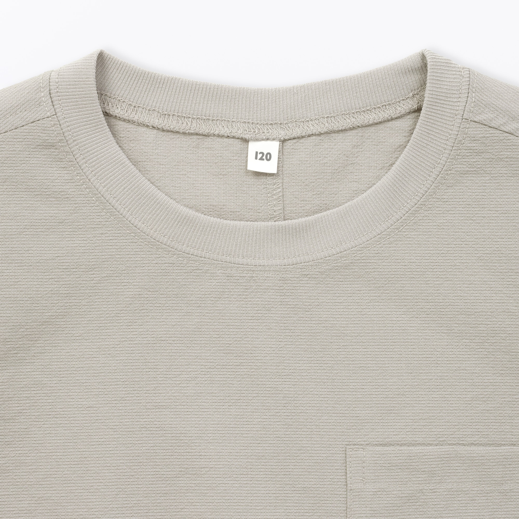 キッズ　風を通す布帛半袖Ｔシャツ