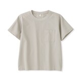 キッズ　風を通す布帛半袖Ｔシャツ