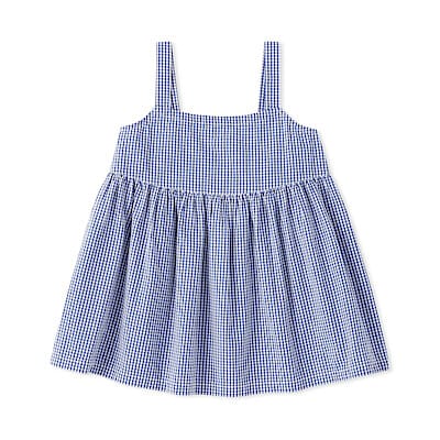 【４月中旬発売予定】キッズ　涼感サッカーキャミソールブラウス