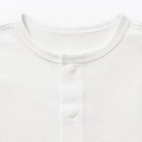 キッズ　ＵＶカット梨地編みクルーネックカーディガン