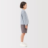 キッズ　涼感ＵＶカットＶネックカーディガン