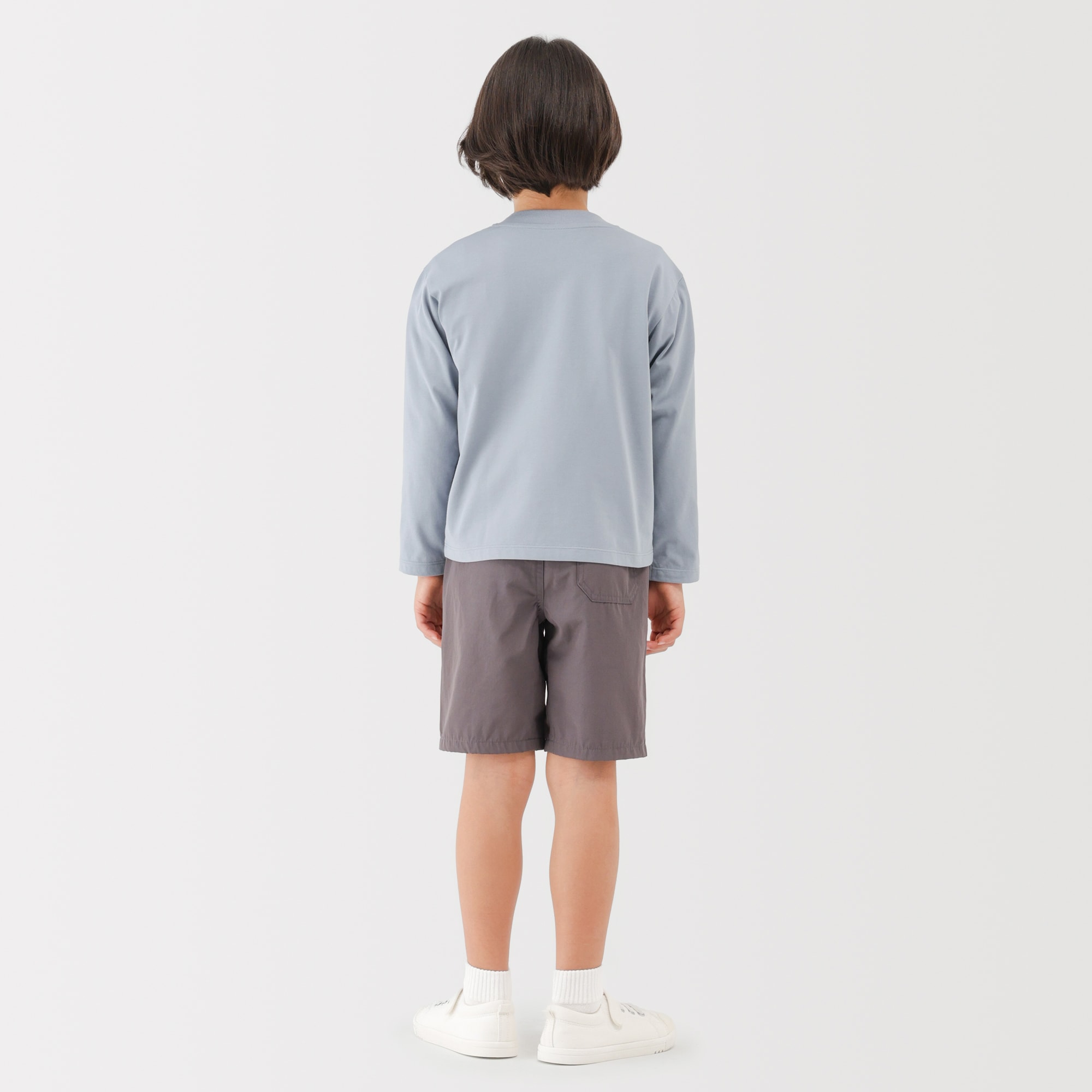 キッズ　涼感ＵＶカットＶネックカーディガン