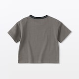 ベビー　あたまするっと　太番手クルーネック半袖Ｔシャツ