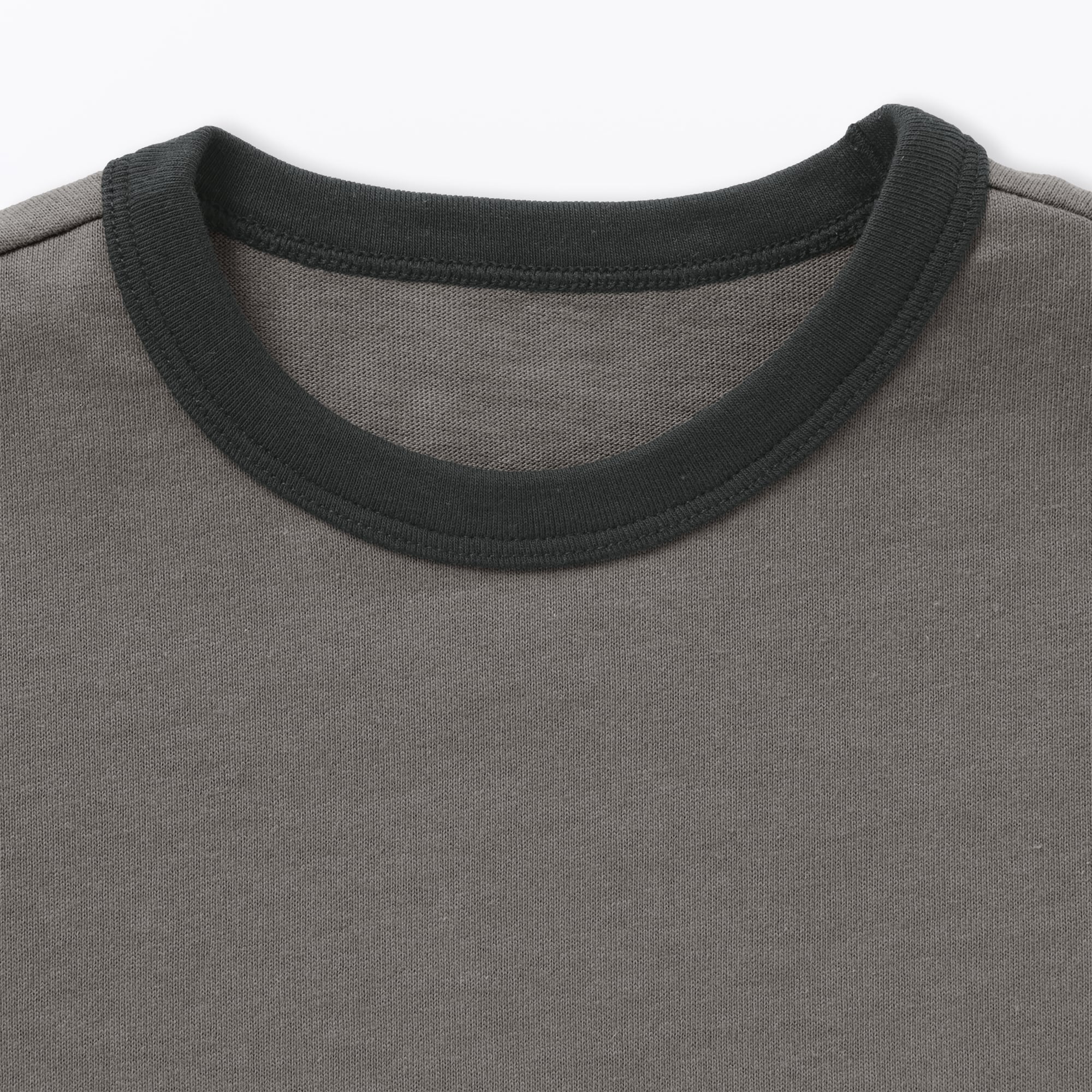 ベビー　あたまするっと　太番手クルーネック半袖Ｔシャツ