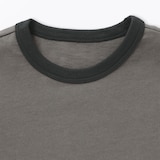 ベビー　あたまするっと　太番手クルーネック半袖Ｔシャツ