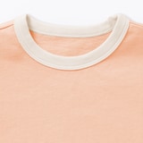 ベビー　あたまするっと　太番手クルーネック半袖Ｔシャツ