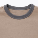 ベビー　あたまするっと　太番手クルーネック半袖Ｔシャツ