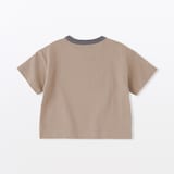 ベビー　あたまするっと　太番手クルーネック半袖Ｔシャツ