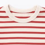 ベビー　あたまするっと　太番手クルーネック半袖Ｔシャツ