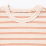 ベビー　あたまするっと　太番手クルーネック半袖Ｔシャツ