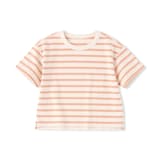 ベビー　あたまするっと　太番手クルーネック半袖Ｔシャツ