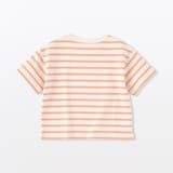 ベビー　あたまするっと　太番手クルーネック半袖Ｔシャツ