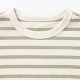 ベビー　あたまするっと　太番手クルーネック半袖Ｔシャツ