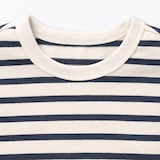 ベビー　あたまするっと　太番手クルーネック半袖Ｔシャツ