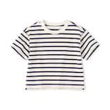 ベビー　あたまするっと　太番手クルーネック半袖Ｔシャツ