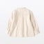 ベビー　二重ガーゼスタンドカラー長袖シャツ
