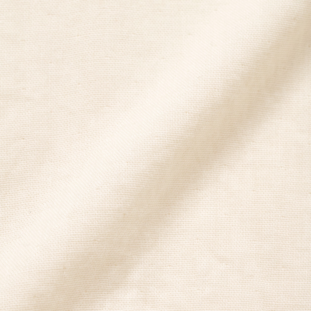 ベビー　二重ガーゼスタンドカラー長袖シャツ