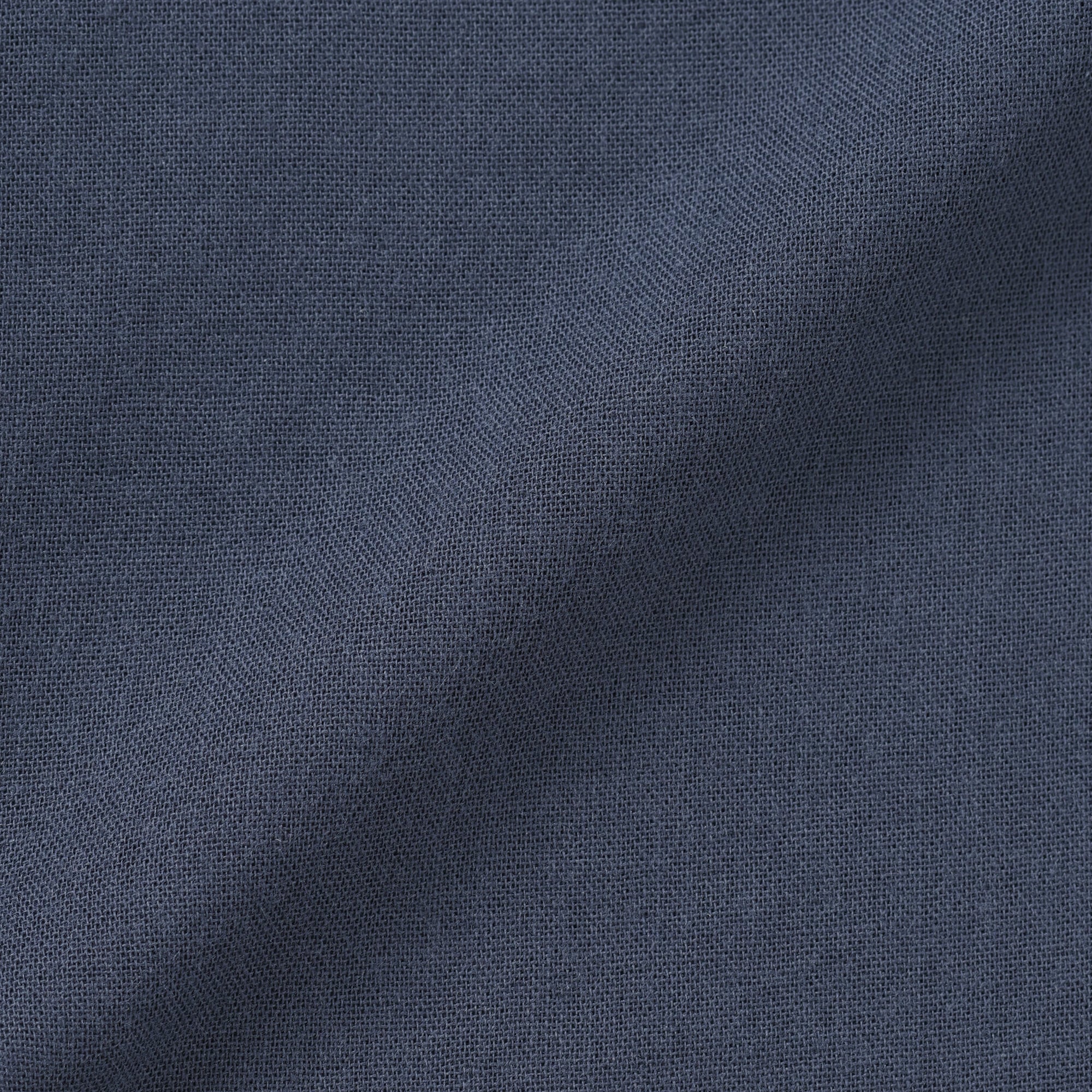 ベビー　二重ガーゼスタンドカラー長袖シャツ