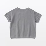 ベビー　あたまするっとワッフル編み半袖Ｔシャツ