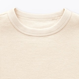 ベビー　あたまするっとワッフル編み半袖Ｔシャツ