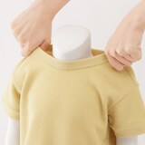 ベビー　あたまするっとワッフル編み半袖Ｔシャツ