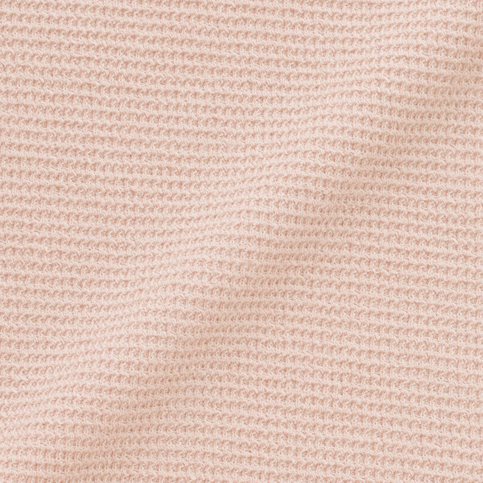 ベビー　あたまするっとワッフル編み半袖Ｔシャツ