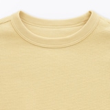 ベビー　あたまするっとワッフル編み半袖Ｔシャツ