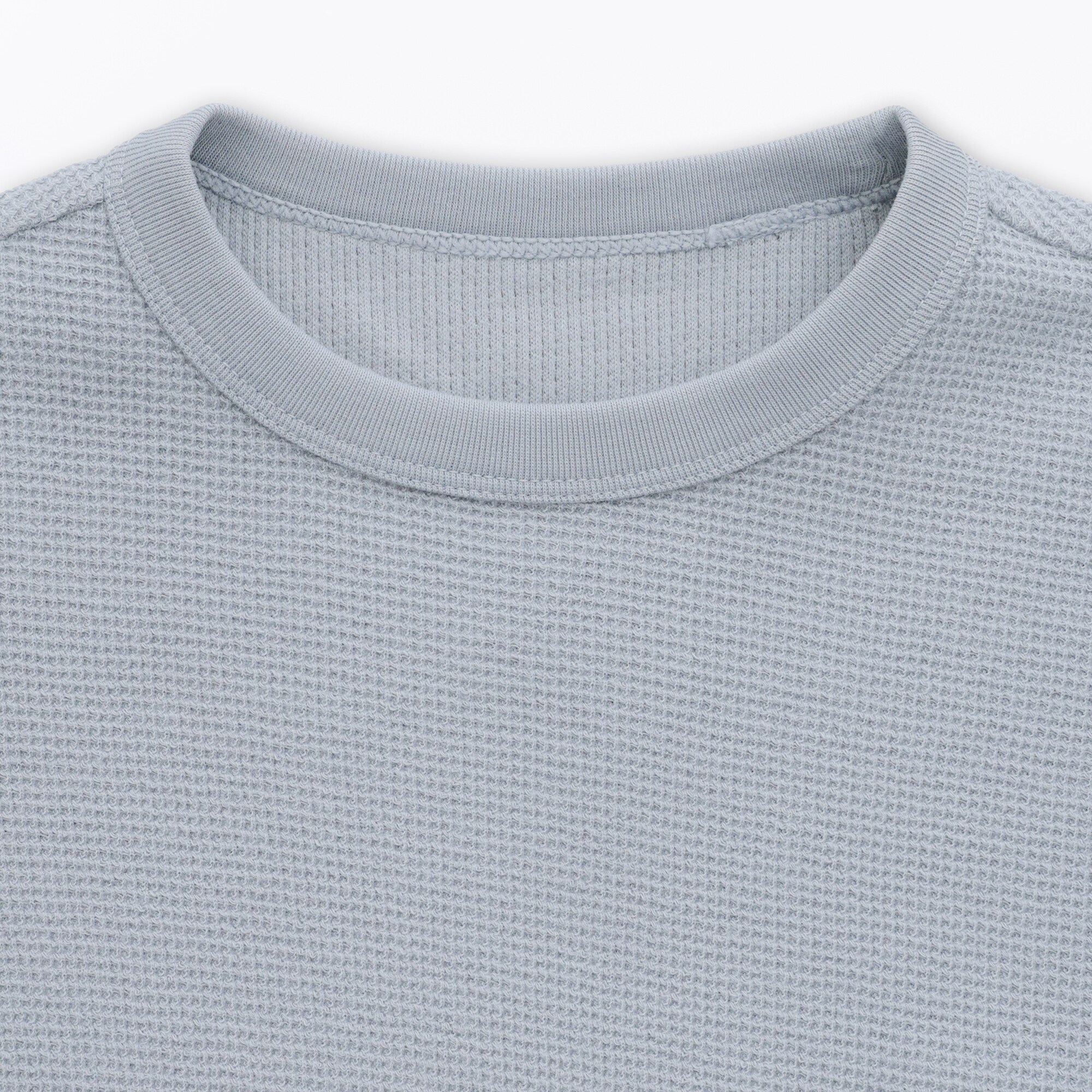 ベビー　あたまするっとワッフル編み半袖Ｔシャツ