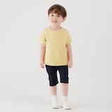 ベビー　あたまするっとワッフル編み半袖Ｔシャツ