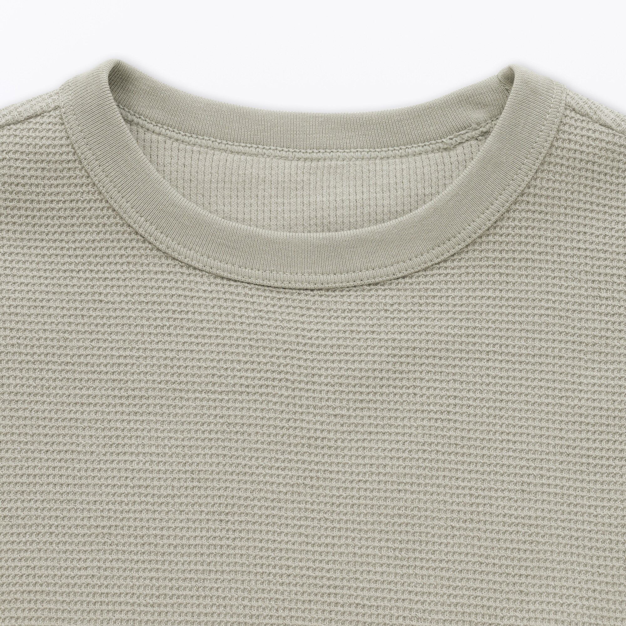 ベビー　あたまするっとワッフル編み半袖Ｔシャツ