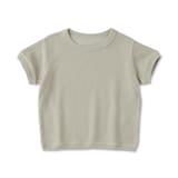 ベビー　あたまするっとワッフル編み半袖Ｔシャツ