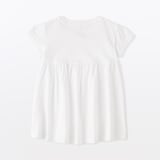 ベビー　あたまするっと　綿天竺編み半袖チュニック