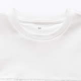 ベビー　あたまするっと　綿天竺編み半袖チュニック