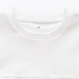 ベビー　あたまするっと　綿天竺編み半袖チュニック