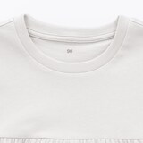 ベビー　あたまするっと　綿天竺編み半袖チュニック