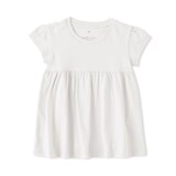 ベビー　あたまするっと　綿天竺編み半袖チュニック